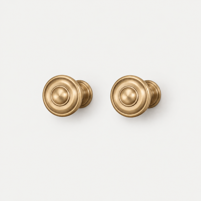 Classic Solid Brass Cabinet Knobs & Pulls – FH-C006