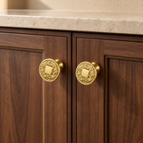 Ornate Solid Brass Cabinet Knobs & Pulls – FH-C013