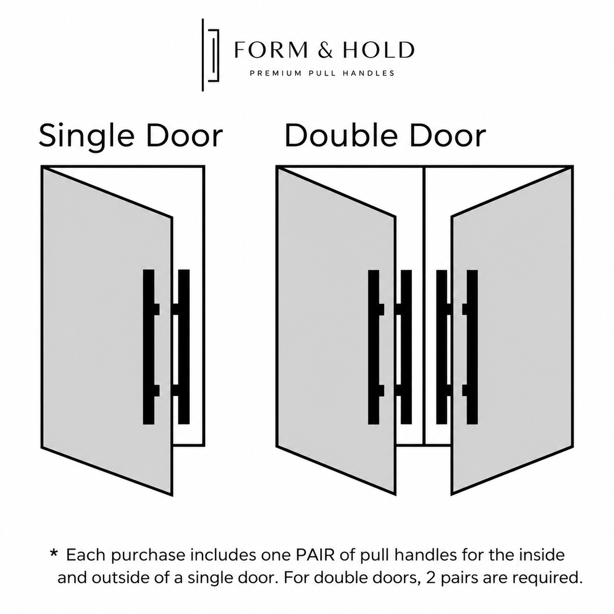 LOOP Sculptural Door Pull Handle