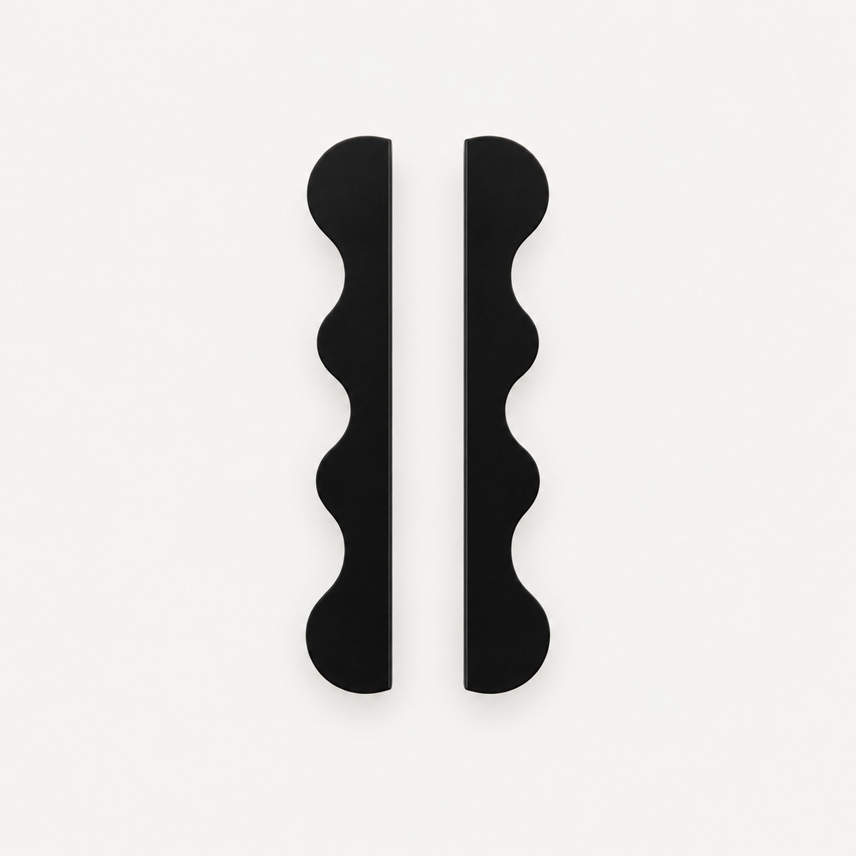 Solid Brass Wave Cabinet Pull – FH-C012