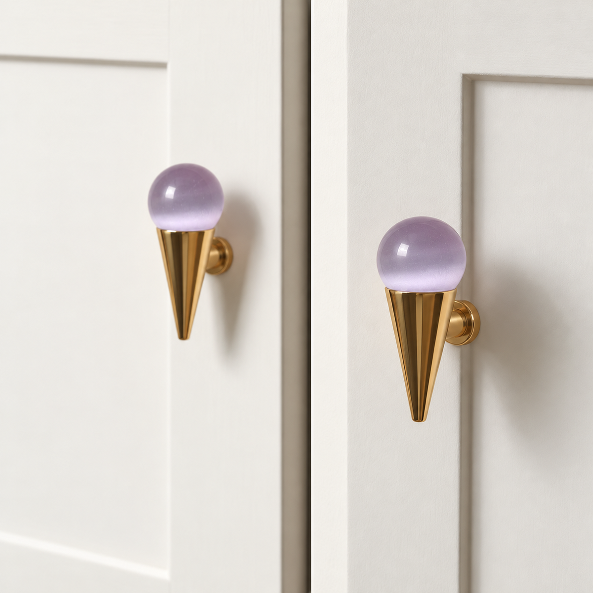 Gold-Tone Sphere Cabinet Knobs & Pulls – FH-C026