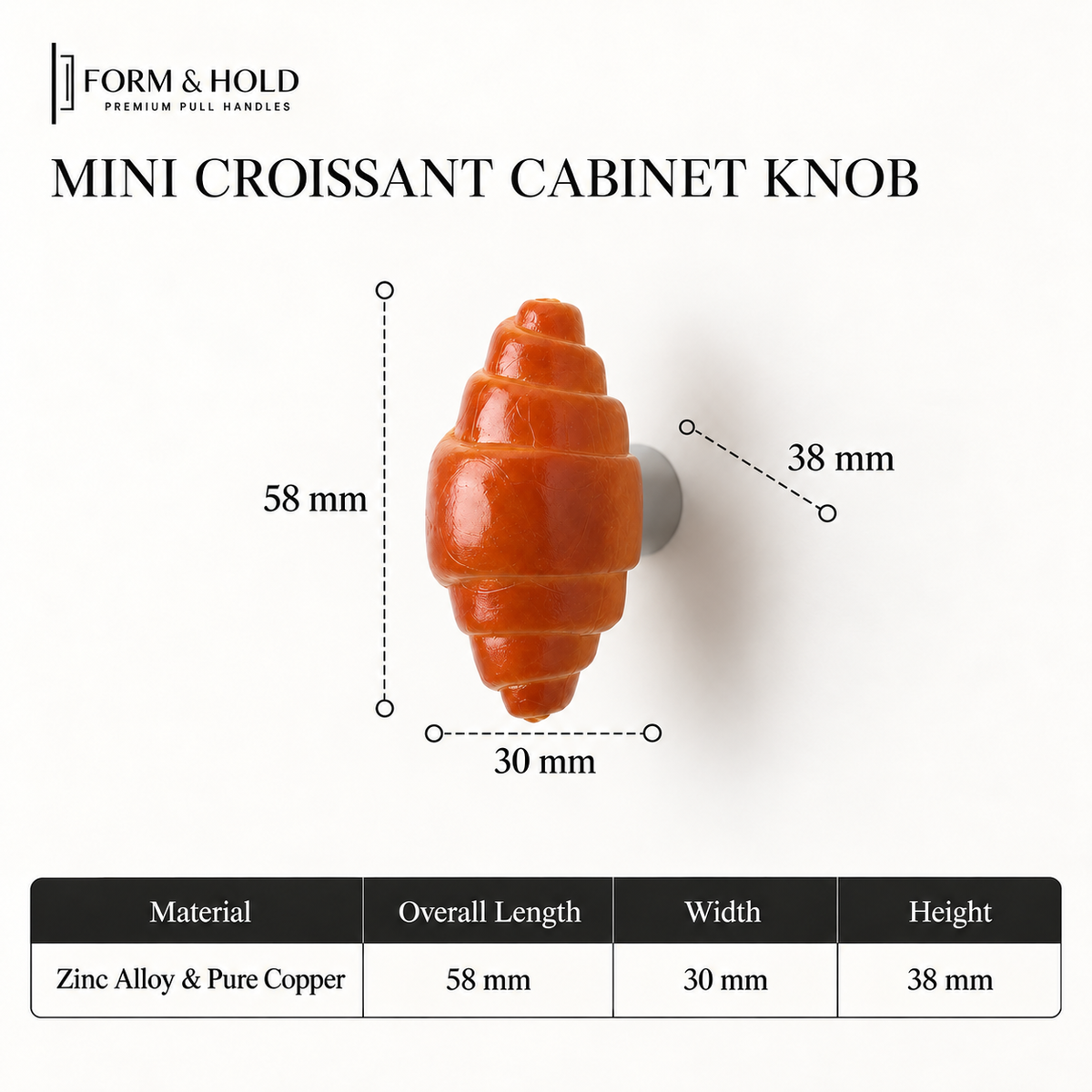 Pastry & Cutlery Cabinet Knobs & Pulls – FH-C030
