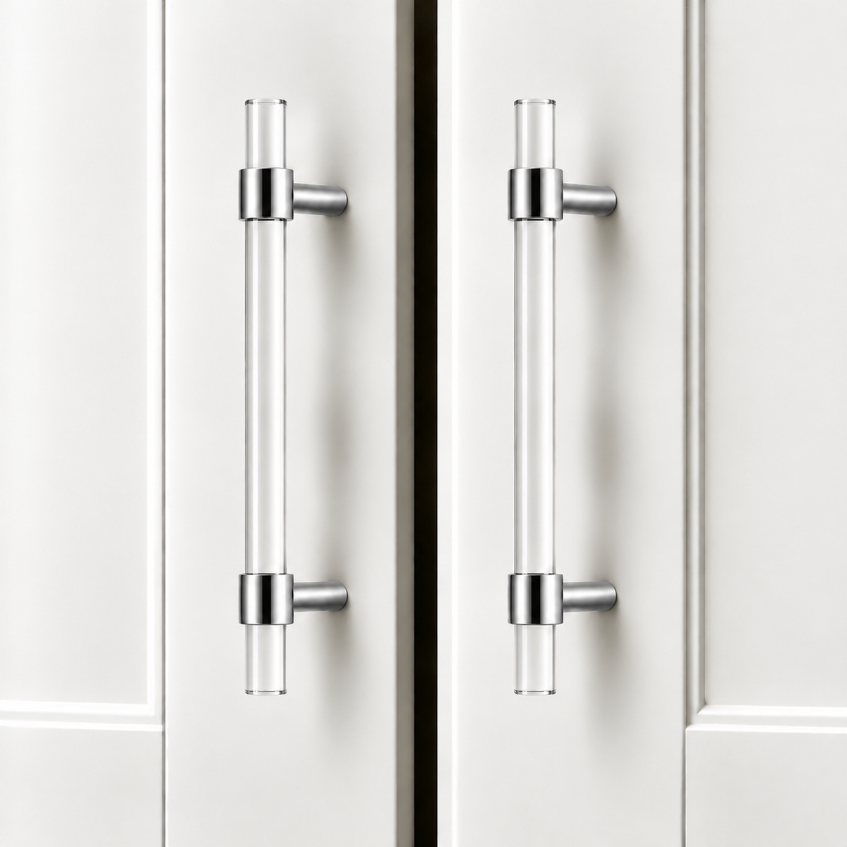 Acrylic & Brass Cabinet Knobs & Pulls – FH-C022