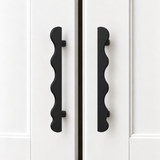 Solid Brass Wave Cabinet Pull – FH-C012
