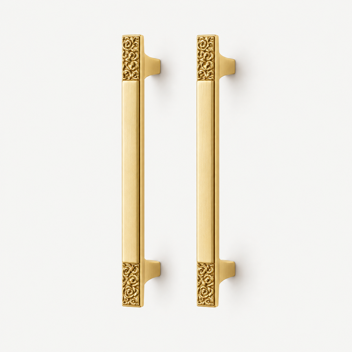 Ornate Solid Brass Cabinet Knobs & Pulls – FH-C013