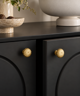 Solid Brass Fluted Flower Cabinet Knob – FH-C010