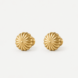 Solid Brass Fluted Flower Cabinet Knob – FH-C010