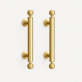 Ribbed Sphere Solid Brass Cabinet Knobs & Pulls – FH-C011