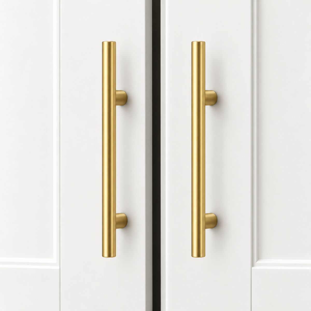 Solid Brass Cylindrical Cabinet Pull – FH-C001