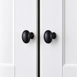 Solid Brass Oval Cabinet Knob – FH-C004