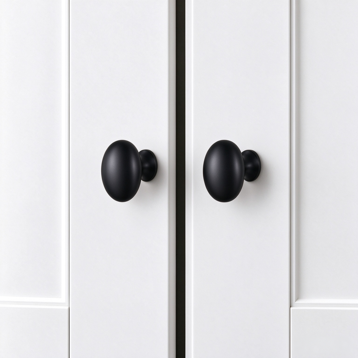 Solid Brass Oval Cabinet Knob – FH-C004