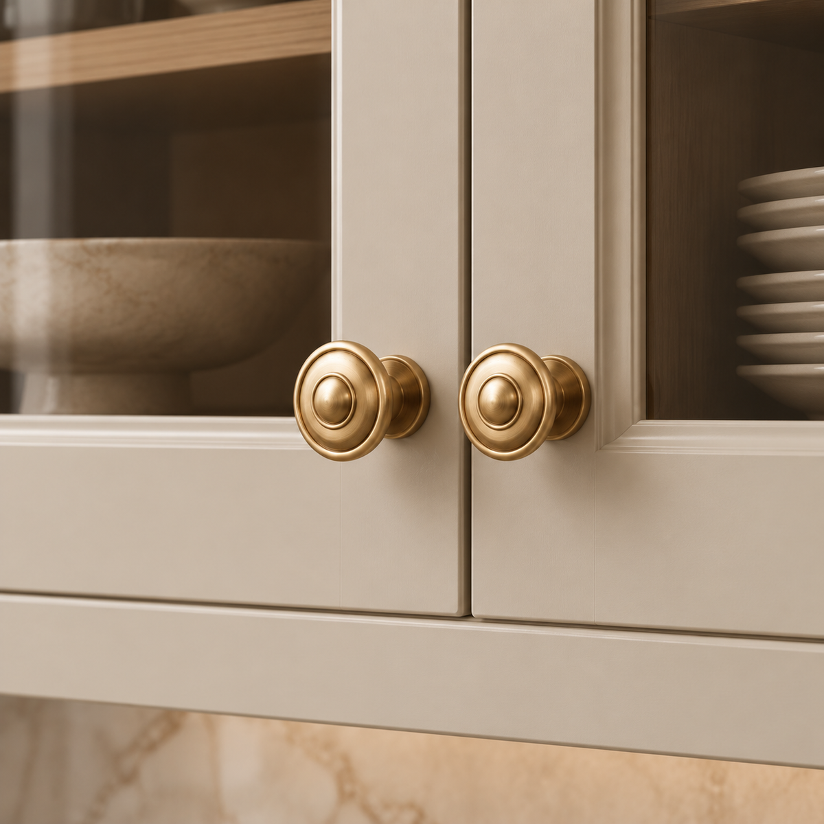 Classic Solid Brass Cabinet Knobs & Pulls – FH-C006