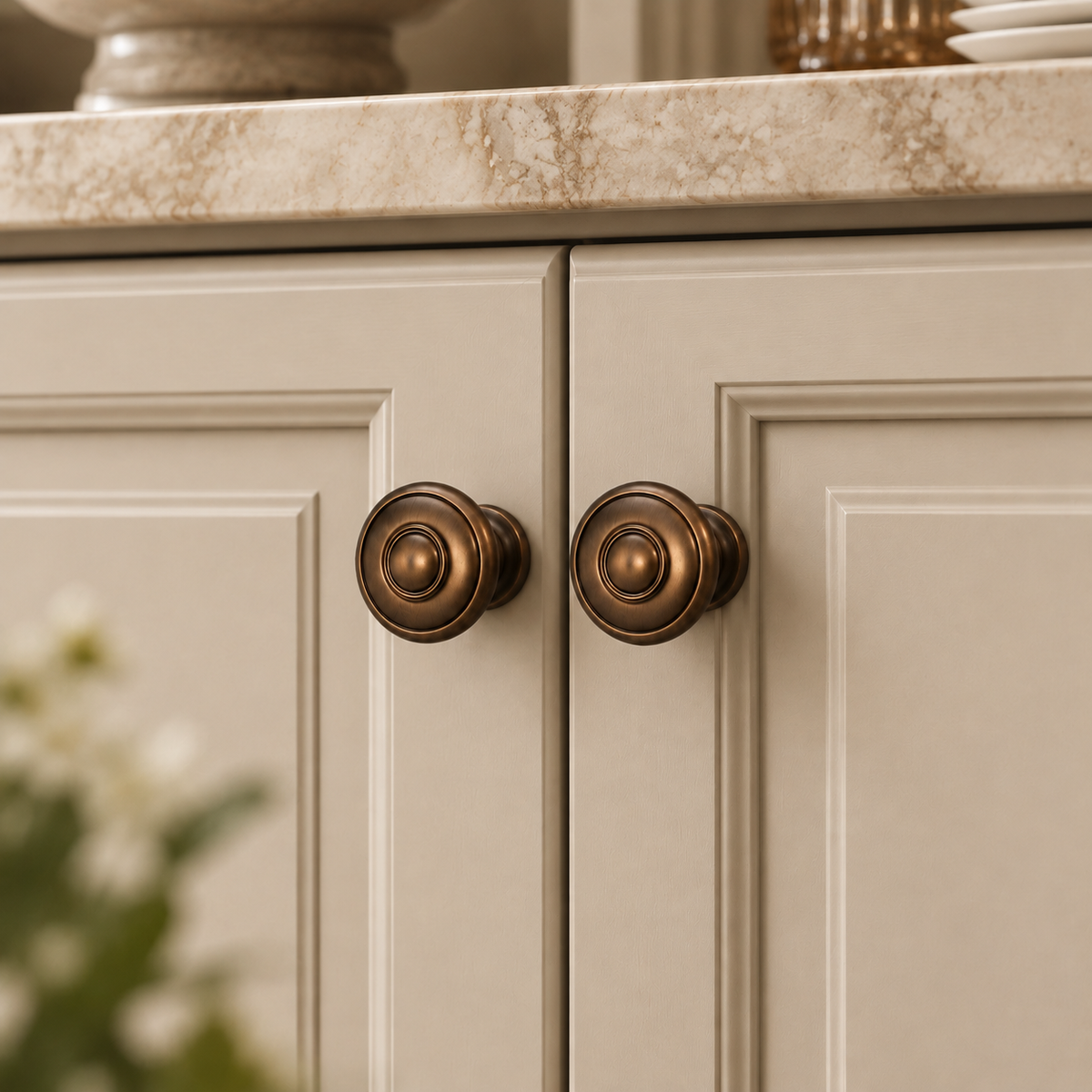 Classic Solid Brass Cabinet Knobs & Pulls – FH-C006