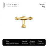Classic Solid Brass Cabinet Knobs & Pulls – FH-C006