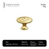 Classic Solid Brass Cabinet Knobs & Pulls – FH-C006