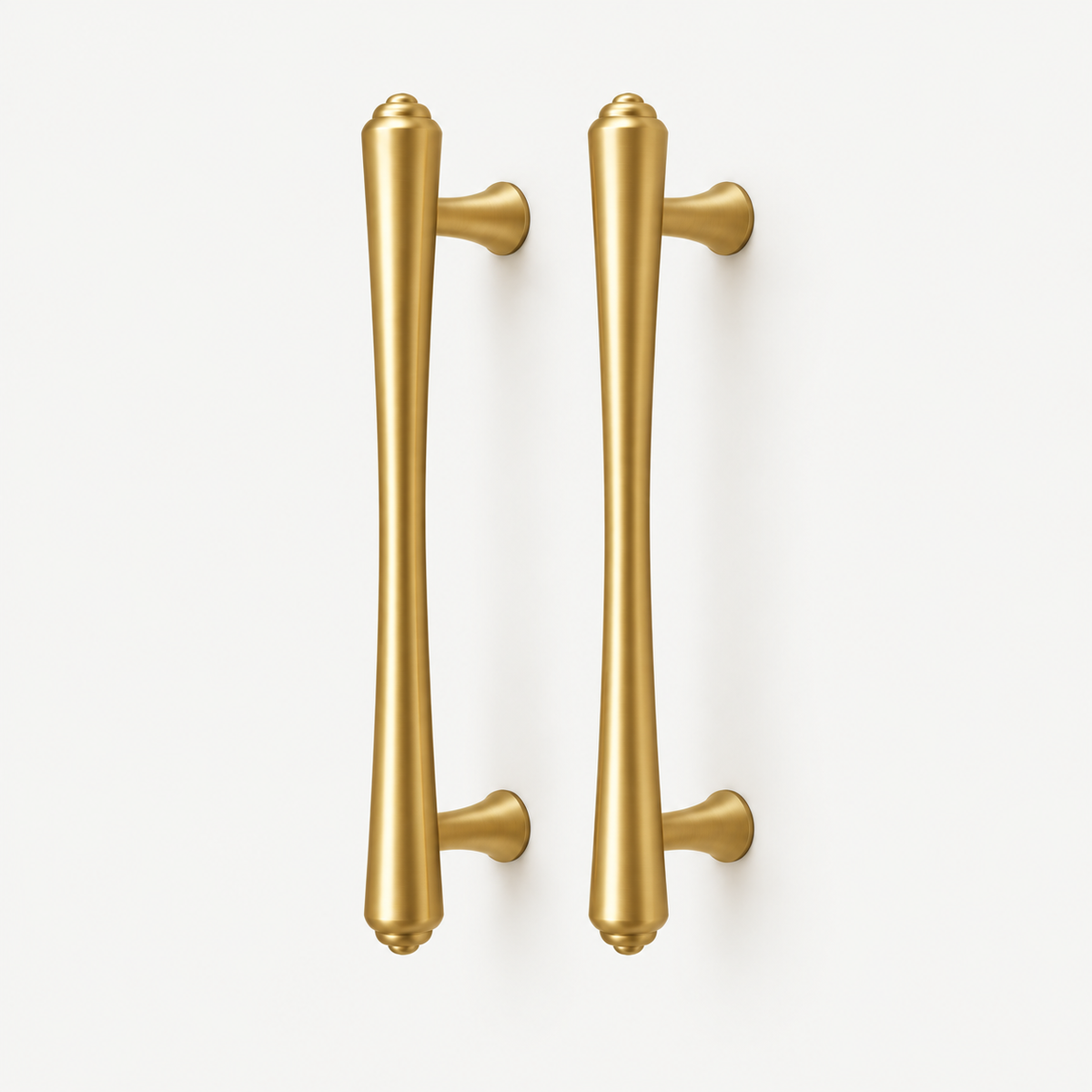 Tapered Solid Brass Cabinet Knob & Pulls – FH-C007