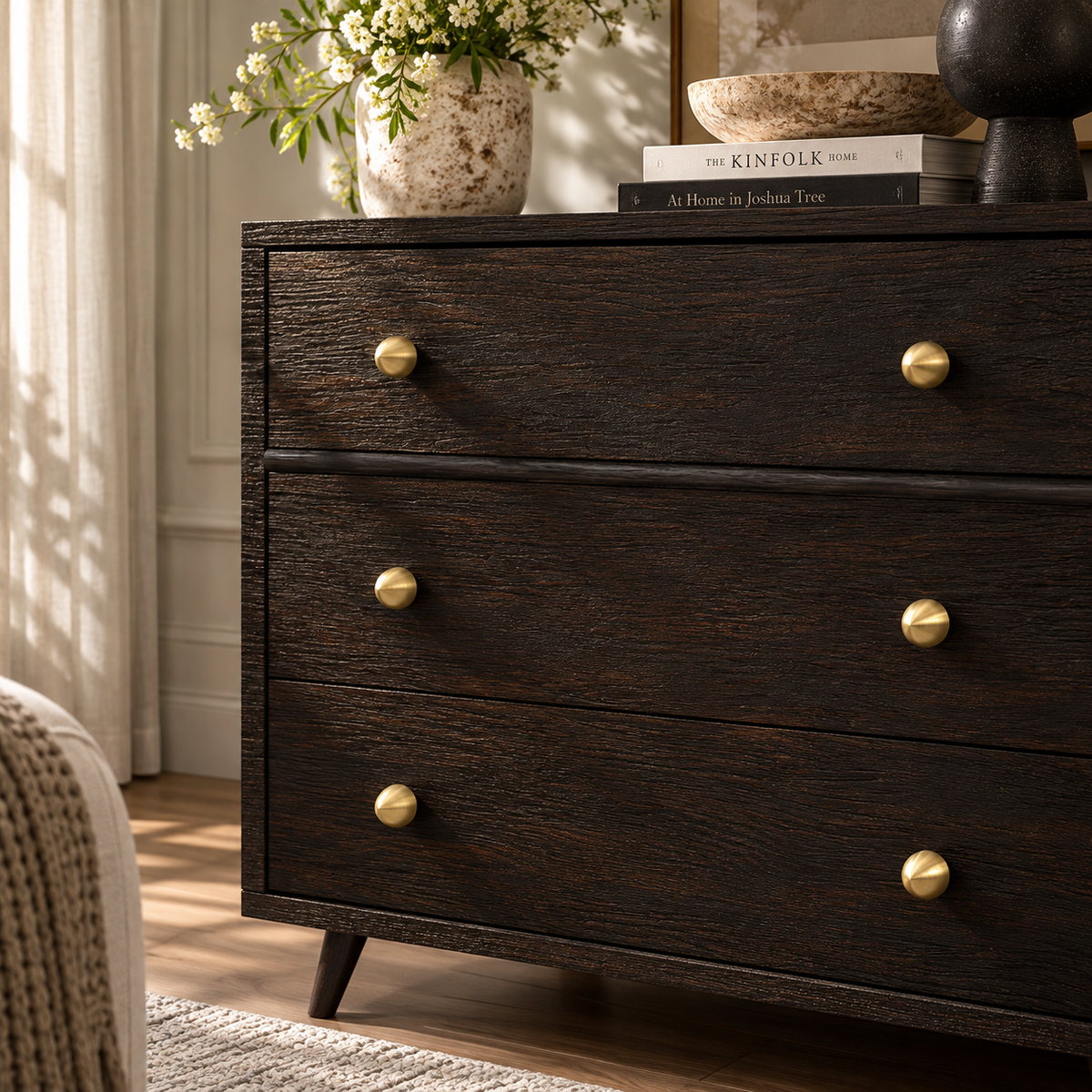 Solid Brass Round Cabinet Knobs – FH-C009