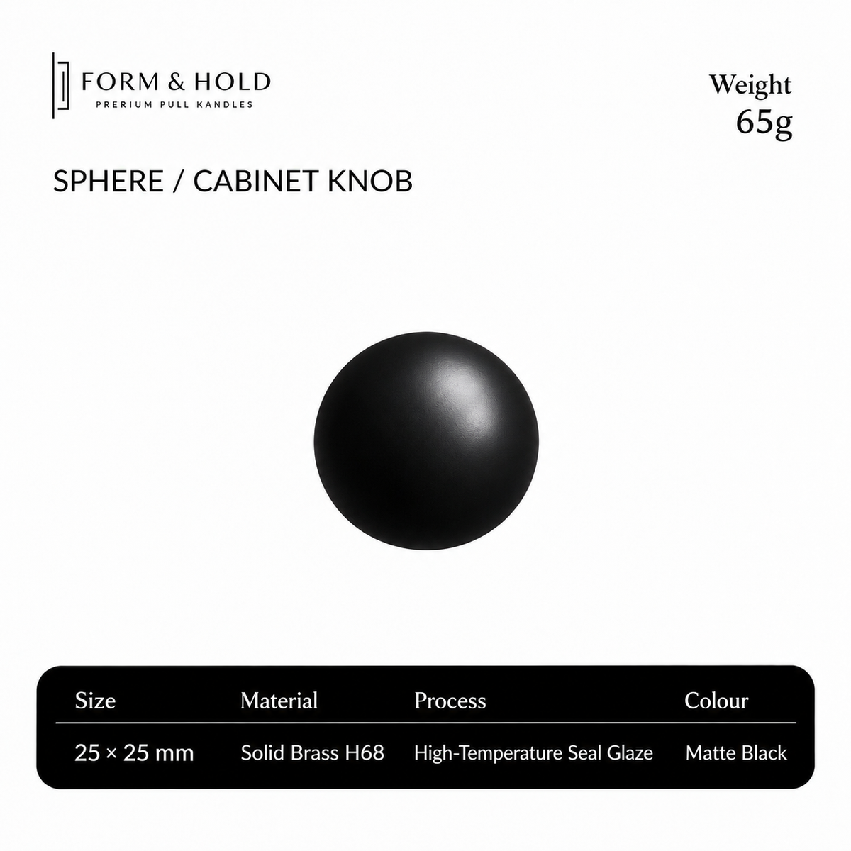 Solid Brass Round Cabinet Knobs – FH-C009