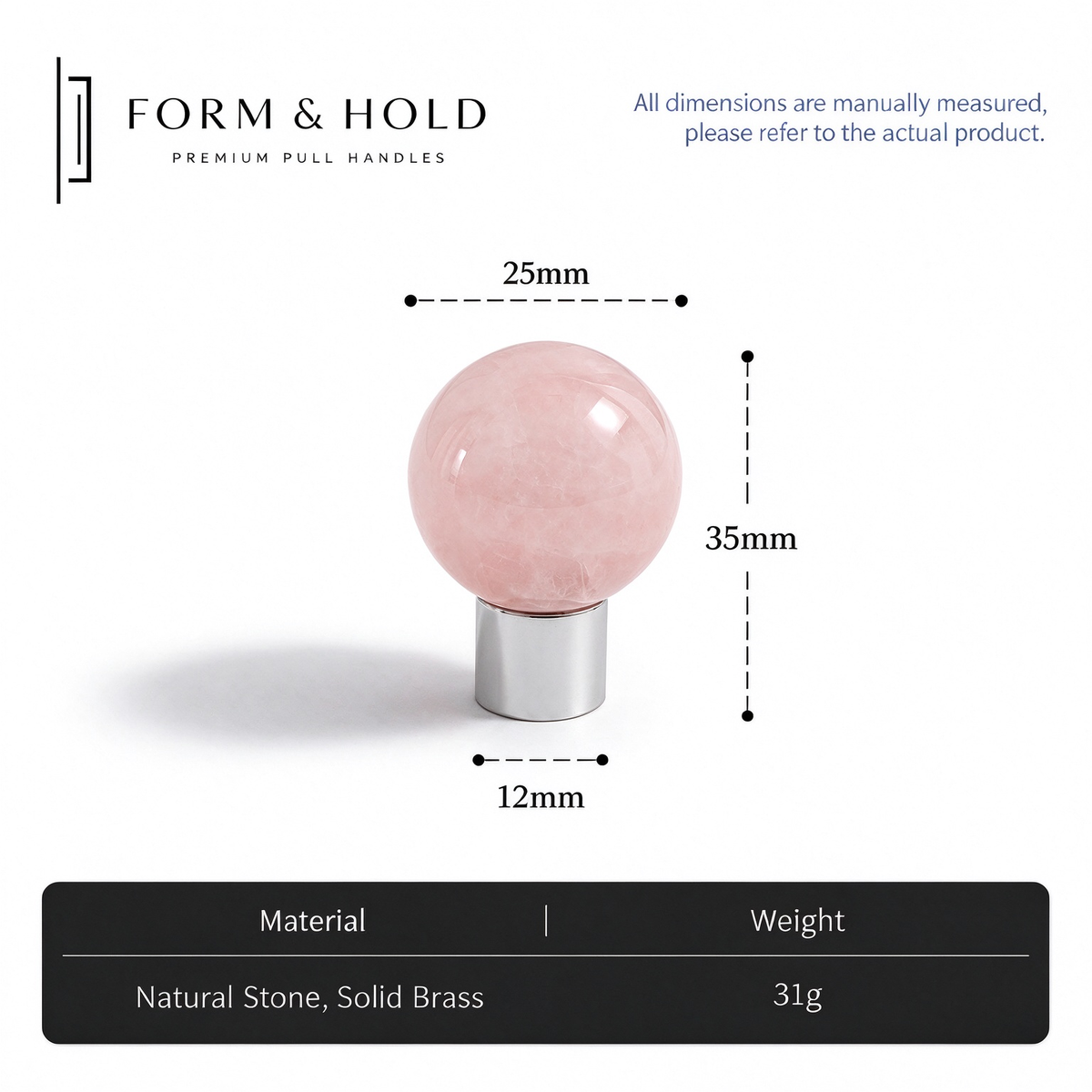 Sphere-Accent Cabinet Knobs & Bar Pulls – FH-C021