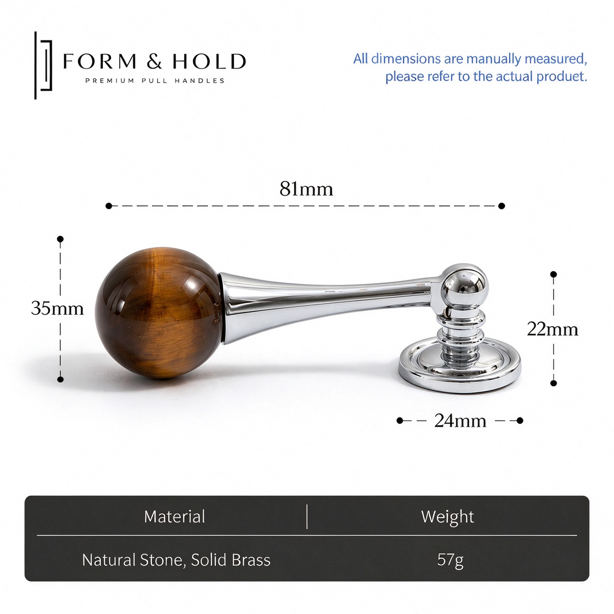Sphere-Accent Cabinet Knobs & Bar Pulls – FH-C021