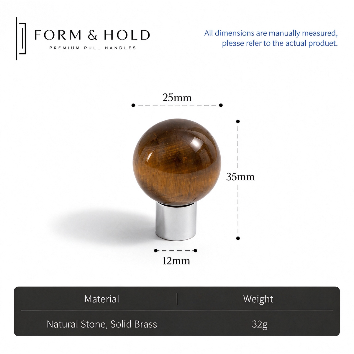 Sphere-Accent Cabinet Knobs & Bar Pulls – FH-C021