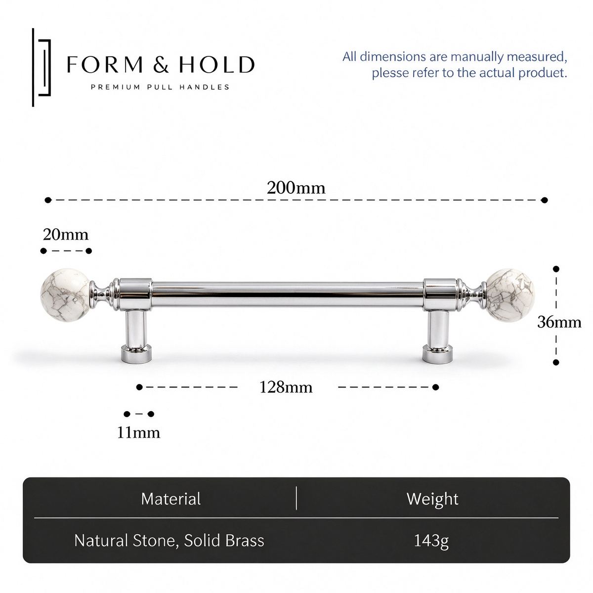 Sphere-Accent Cabinet Knobs & Bar Pulls – FH-C021