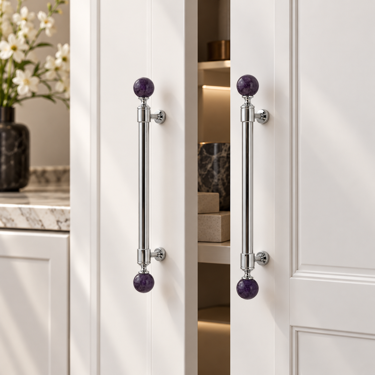 Sphere-Accent Cabinet Knobs & Bar Pulls – FH-C021