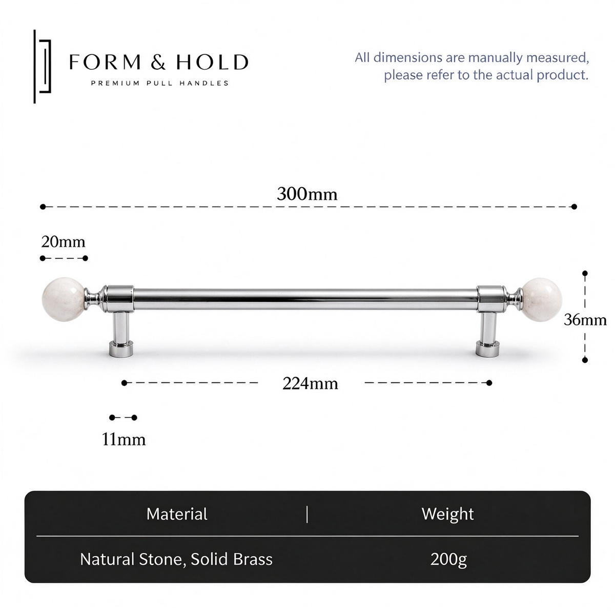 Sphere-Accent Cabinet Knobs & Bar Pulls – FH-C021
