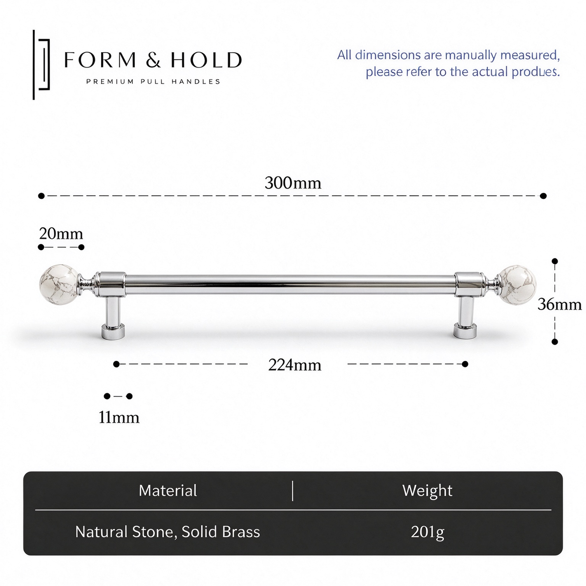 Sphere-Accent Cabinet Knobs & Bar Pulls – FH-C021