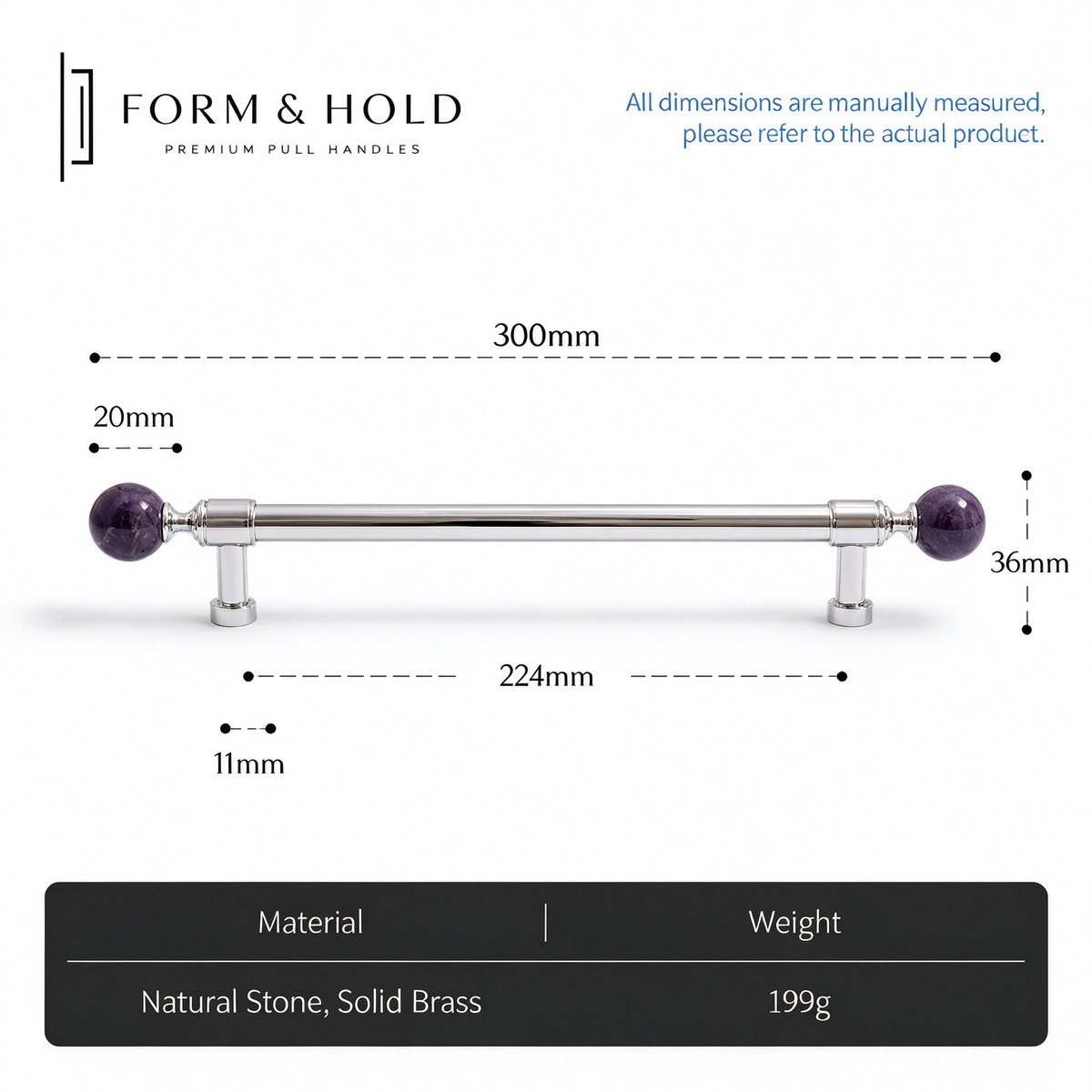 Sphere-Accent Cabinet Knobs & Bar Pulls – FH-C021