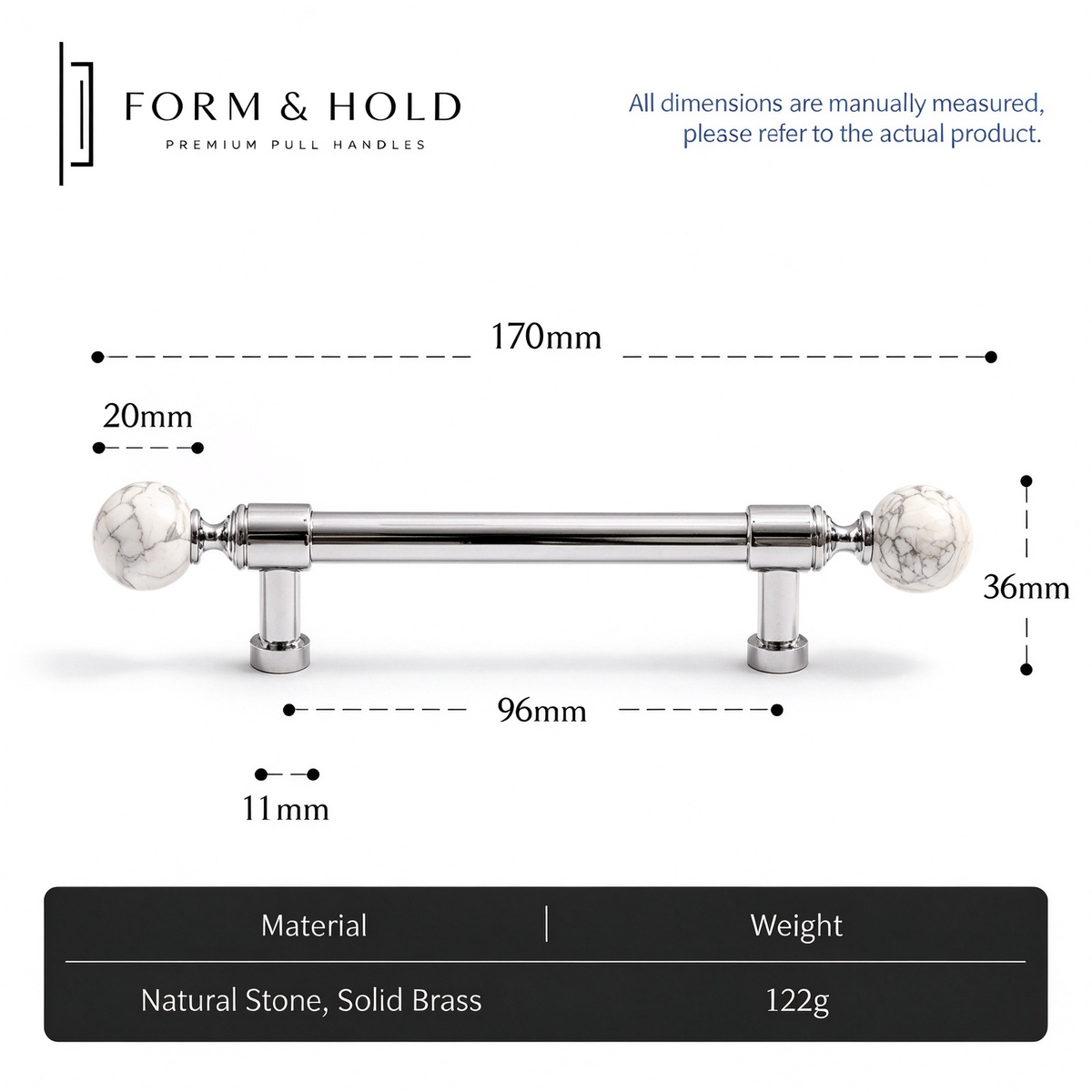 Sphere-Accent Cabinet Knobs & Bar Pulls – FH-C021