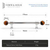 Sphere-Accent Cabinet Knobs & Bar Pulls – FH-C021