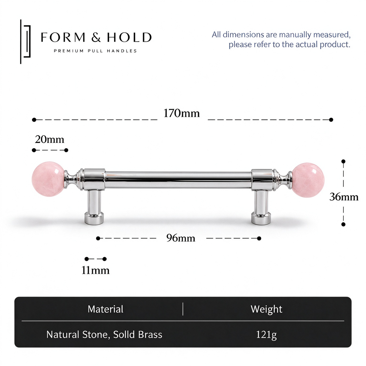 Sphere-Accent Cabinet Knobs & Bar Pulls – FH-C021