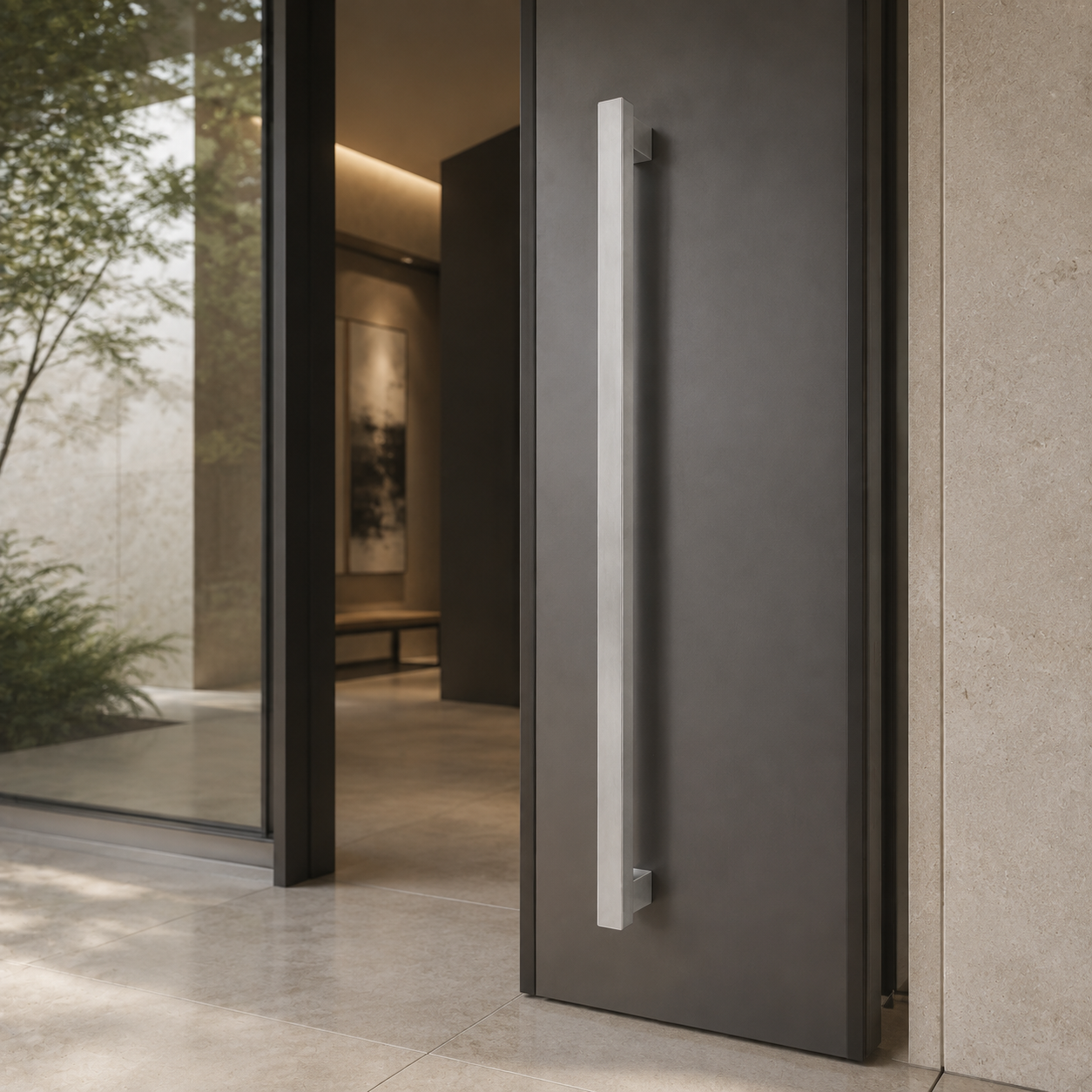 Stainless Steel Pull Handle HB146