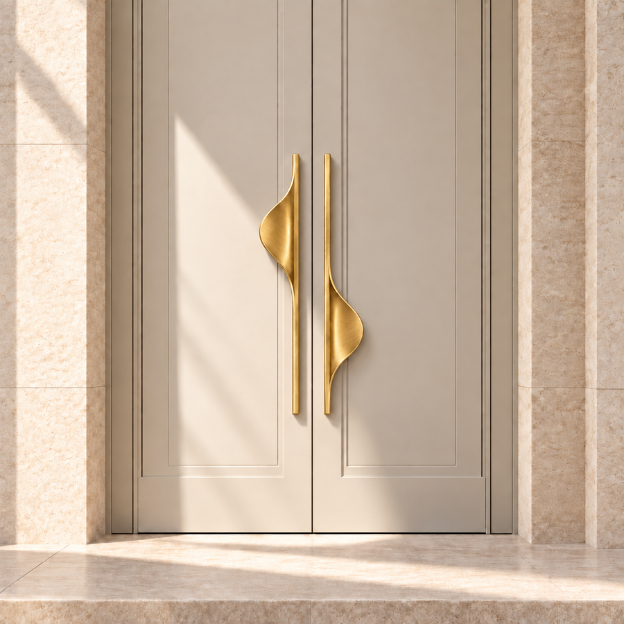 IRIS Sculptural Door Pull Handle