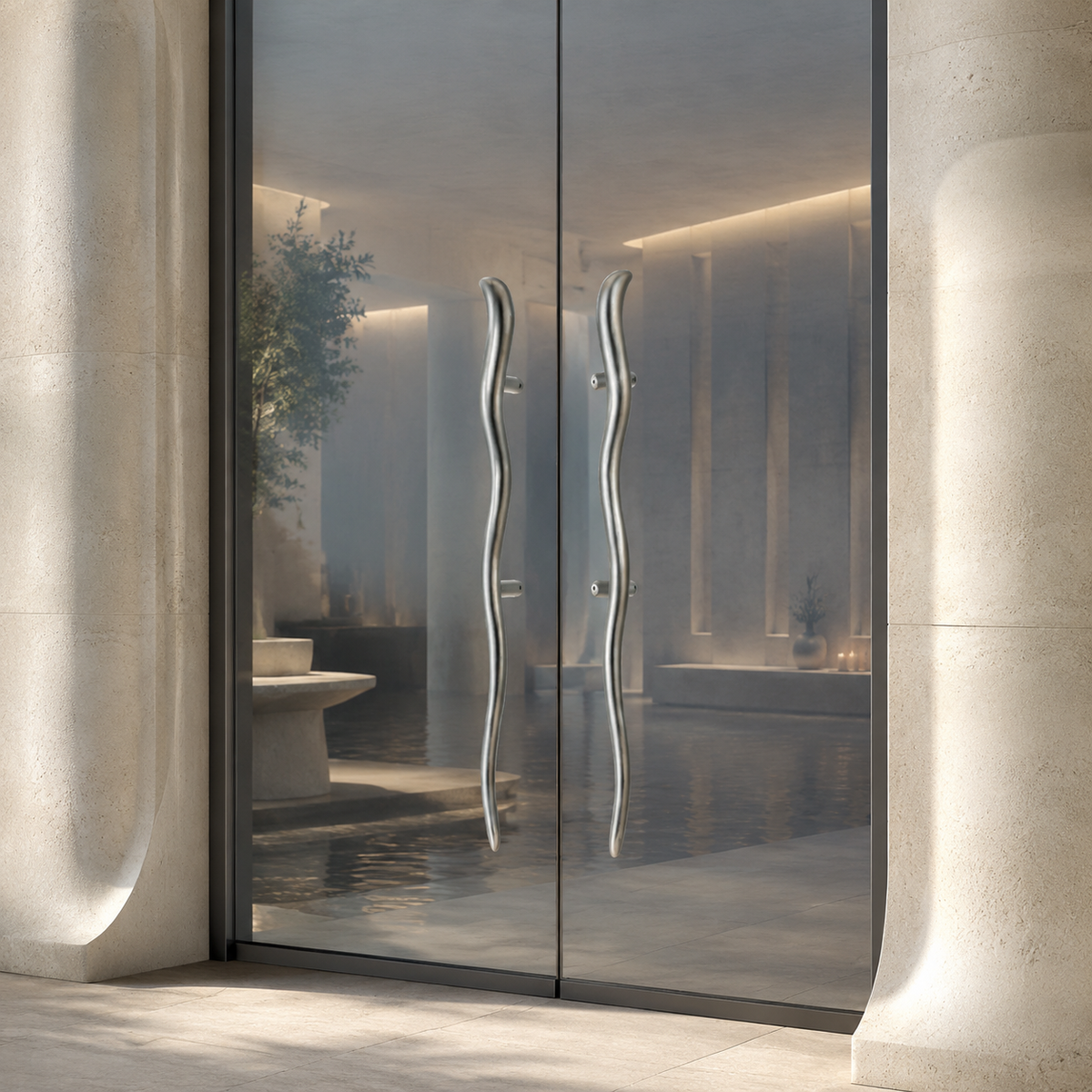 NEREID Sculptural Door Pull Handle