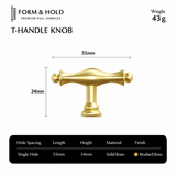 Classic Solid Brass Cabinet Knobs & Pulls – FH-C003