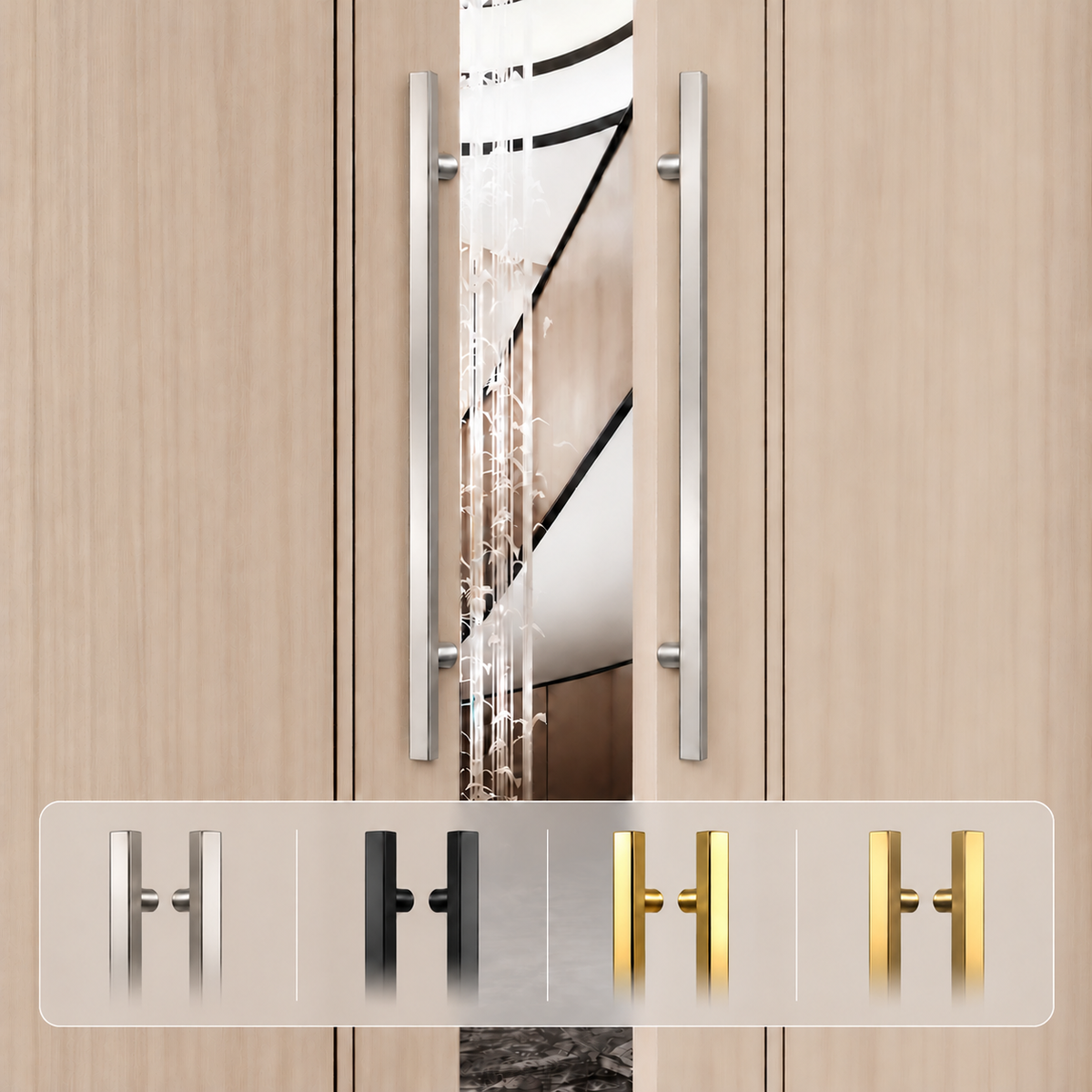 FH-8918 Stainless Steel Long Door Pull Handle