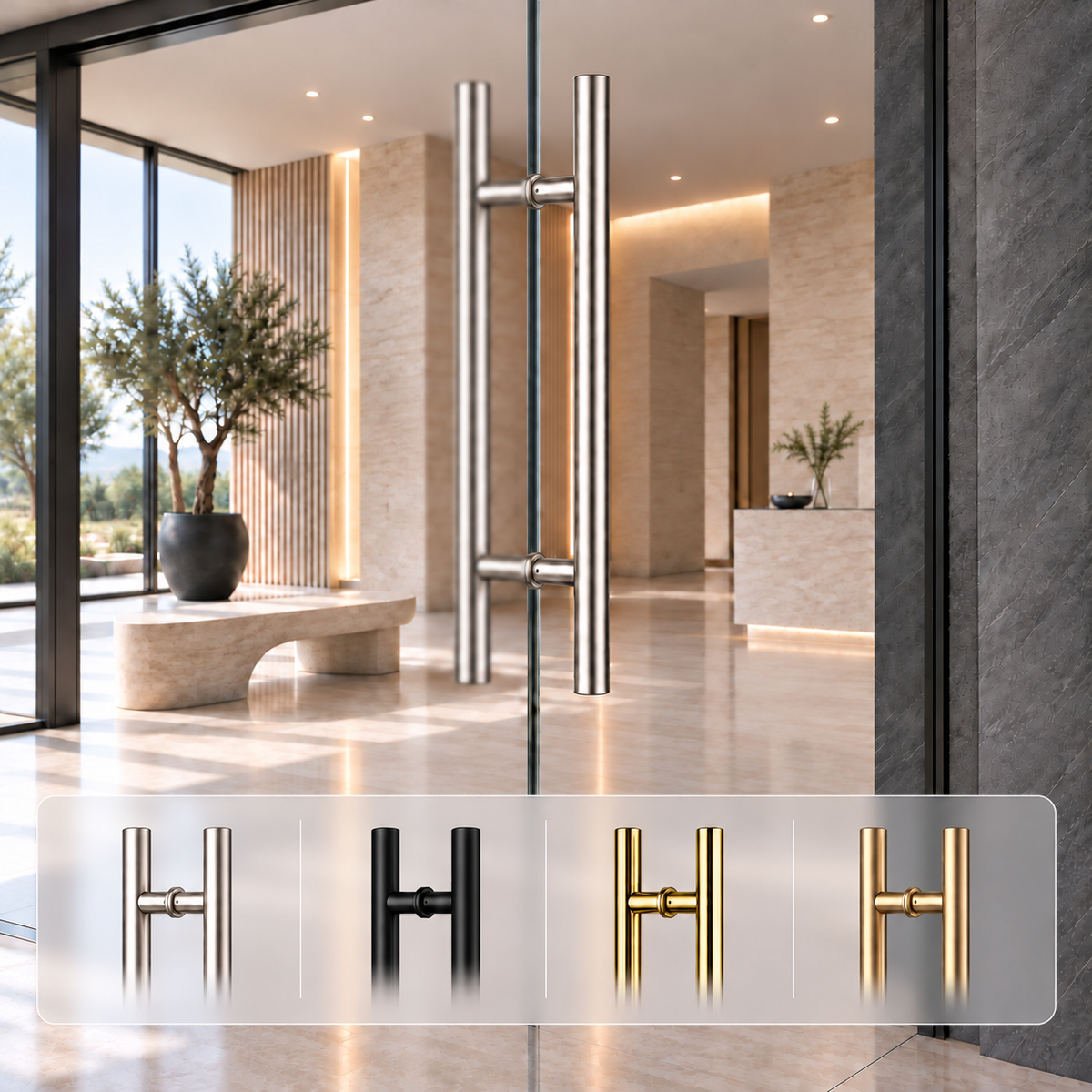 FH-8112 Long Door Pull Handle
