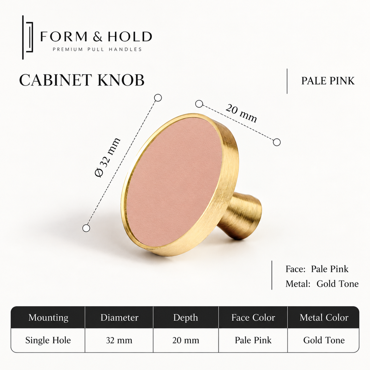 Leather-Wrapped Brass Cabinet Knobs & Pulls – FH-C024