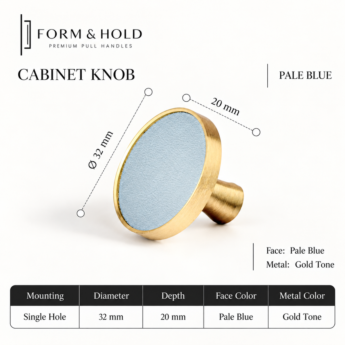 Leather-Wrapped Brass Cabinet Knobs & Pulls – FH-C024