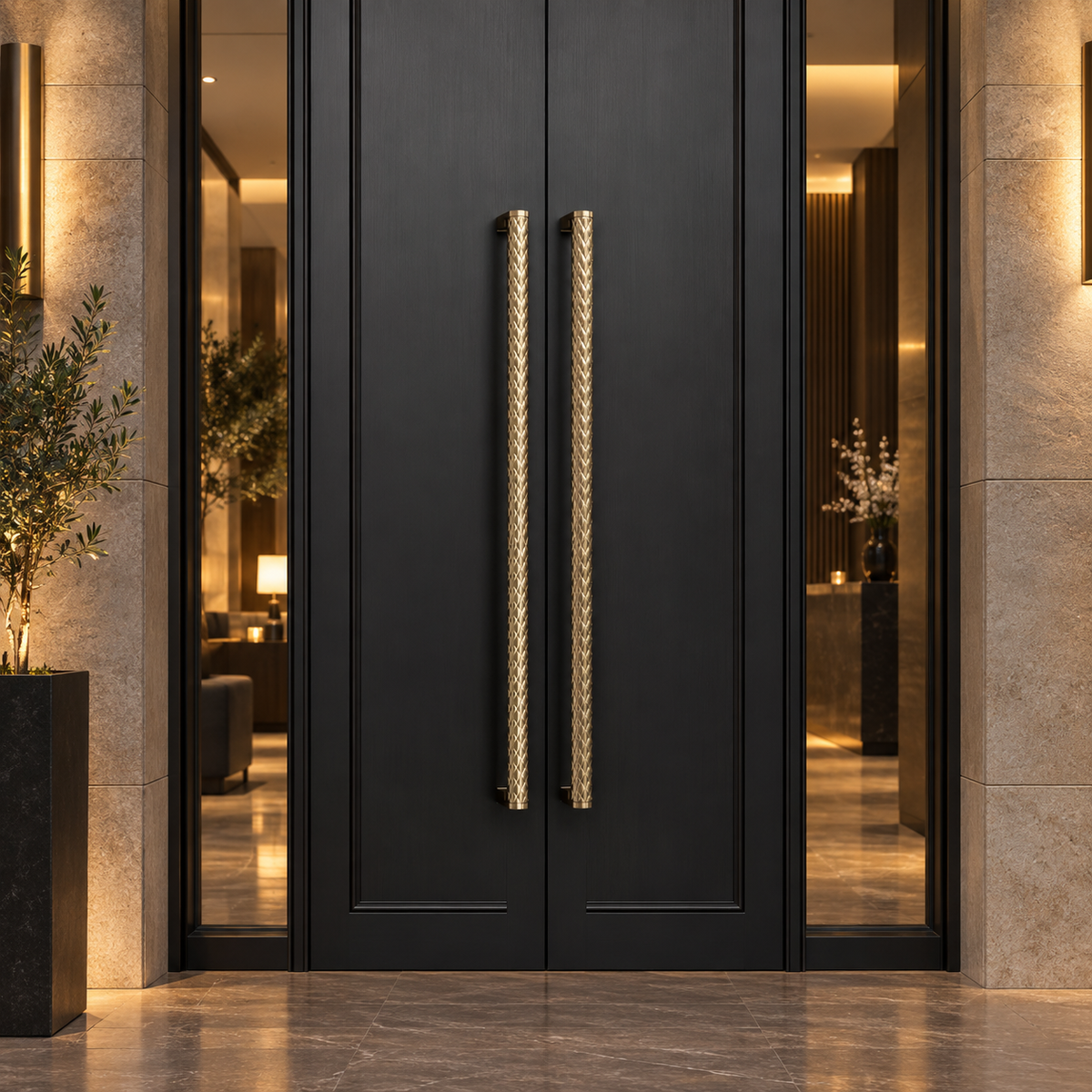 TITAN Sculptural Door Pull Handle