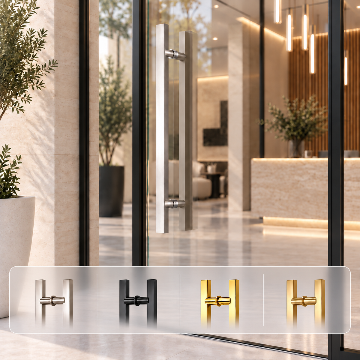 FH-8126 Long Door Pull Handle