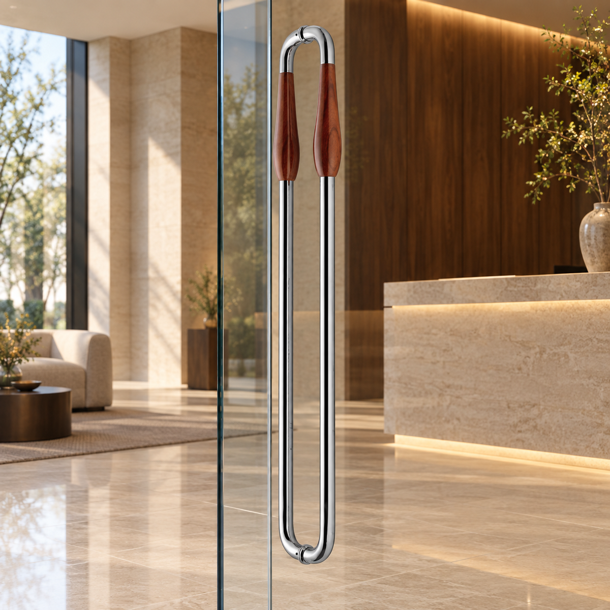LOOP Sculptural Door Pull Handle